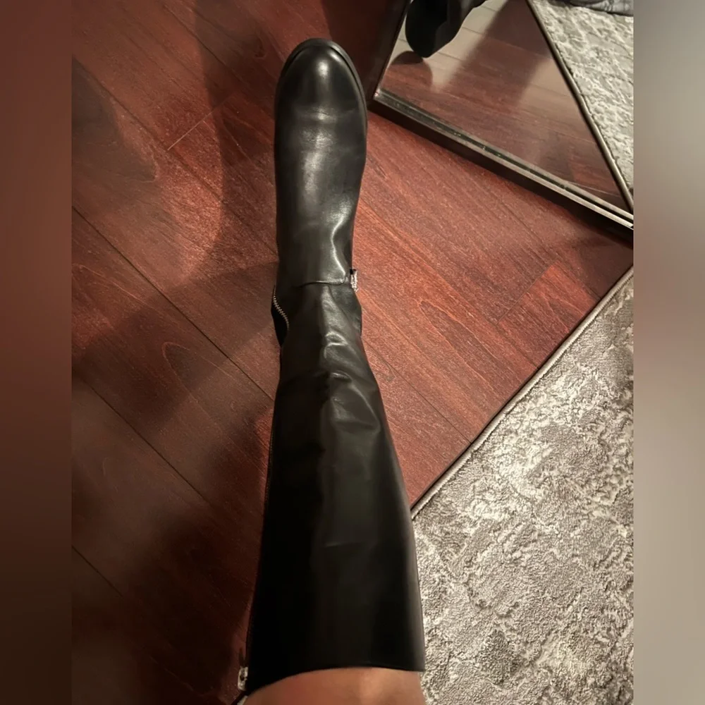 Michael Kors Branson Stretch Leather Boot - Picture 3 of 9